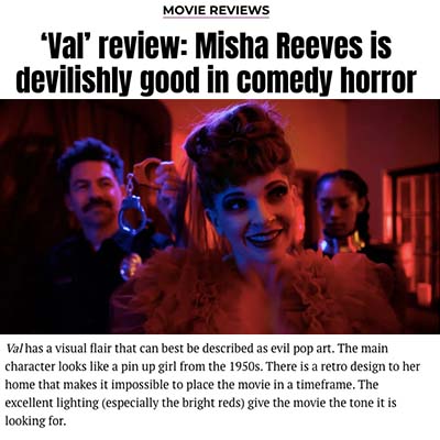 ‘Val’ review: Misha Reeves is devilishly good in comedy horror